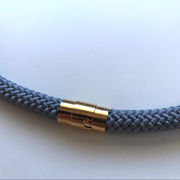 Grey long rope necklace multiple ways to wear - Picture 4 of 4